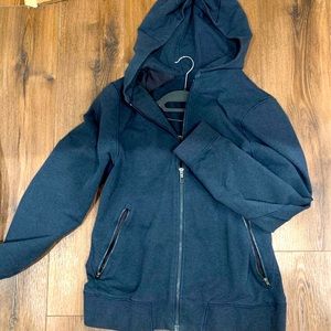 Lululemon zip-up hoodie Unisex Medium Navy Blue